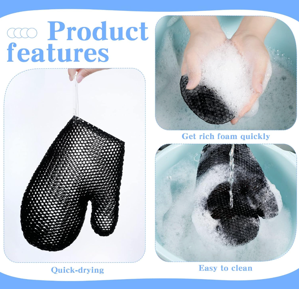 Honeycomb Exfoliating Bath Glove