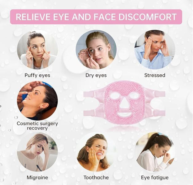 Hot & Cold Gel Bead Face Mask