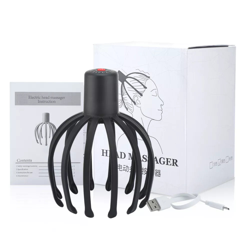 Electric Octopus Claw Shaped Scalp Massager