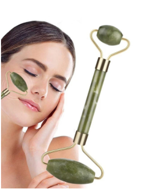 Double Head Jade Stone Facial Massager
