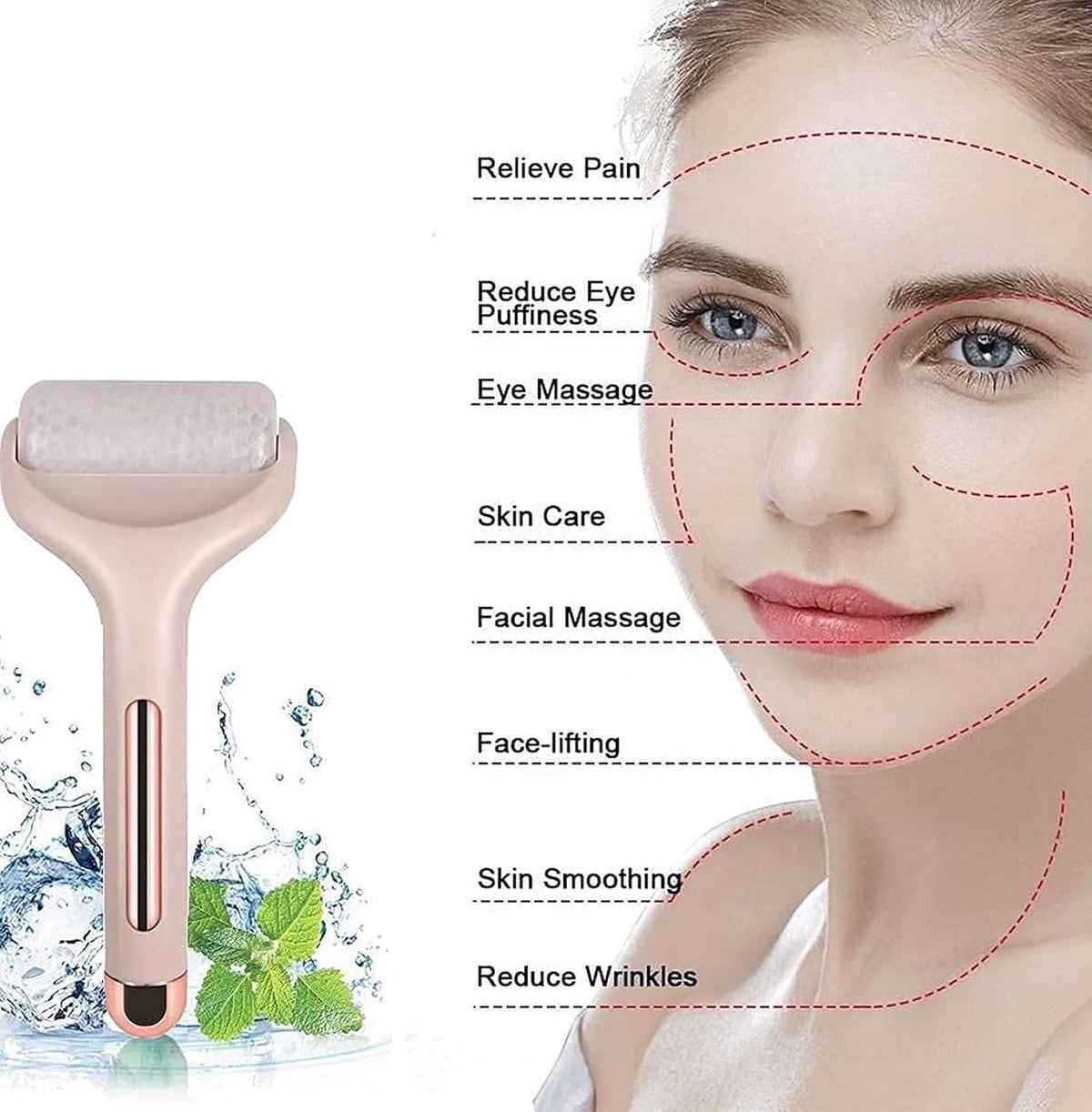Facial Ice Roller & Massager