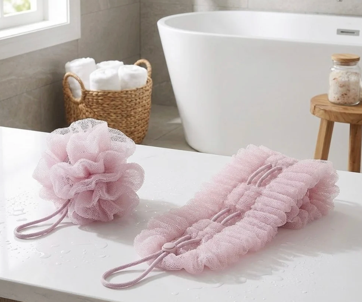 2-in-1 Extendable Back Scrubber