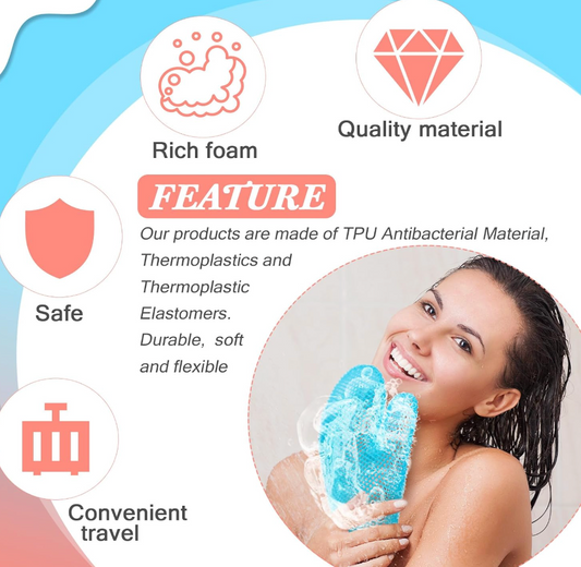 Honeycomb Exfoliating Bath Glove