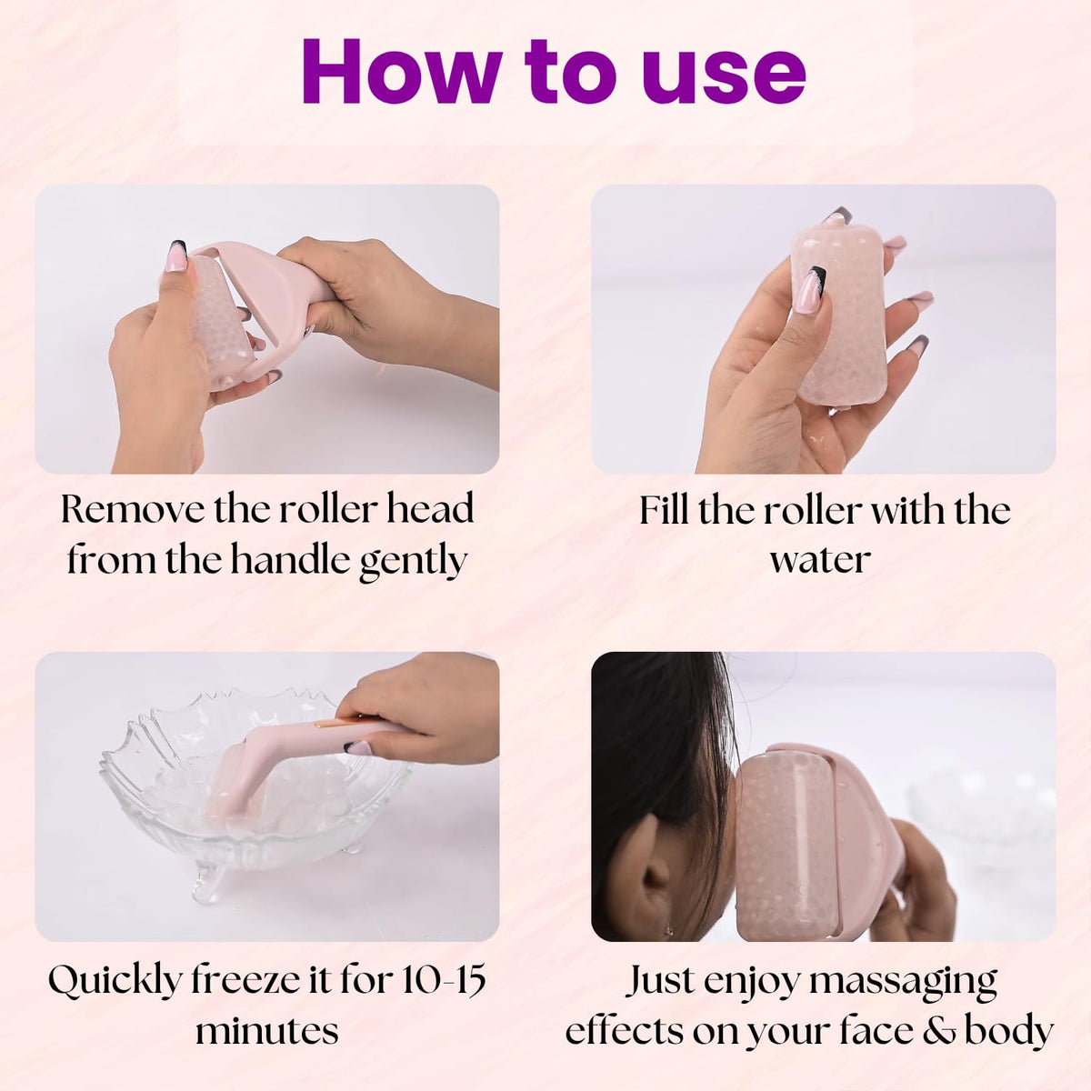 Facial Ice Roller & Massager