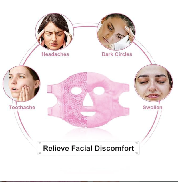 Hot & Cold Gel Bead Face Mask