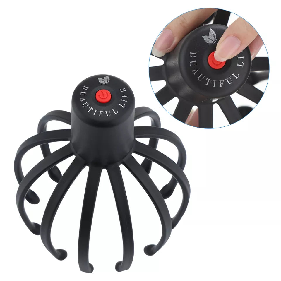 Electric Octopus Claw Shaped Scalp Massager