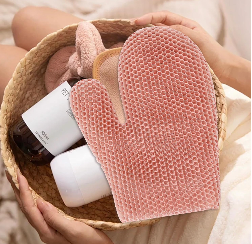 Honeycomb Exfoliating Bath Glove